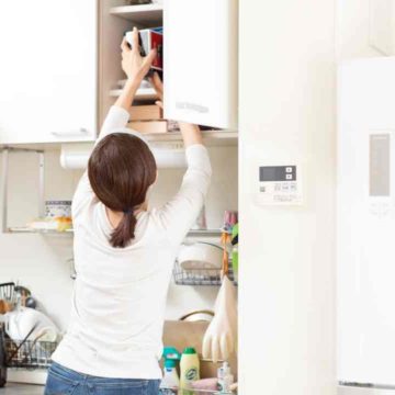 Kitchen Rail Storage