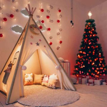Christmas Decorating Ideas for Kid’s Room