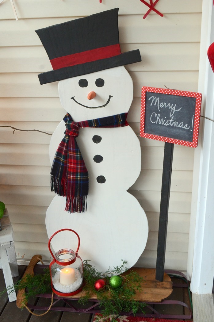 Snowman Stocking Holder 2021