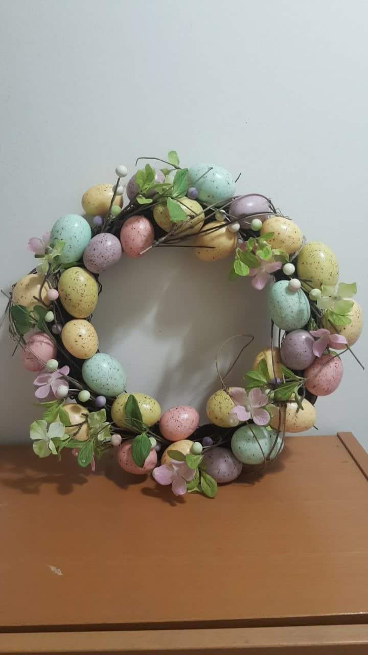 Egg Wreath Craft