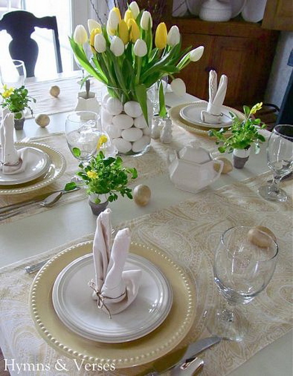 Amazing Easter Table Decorations