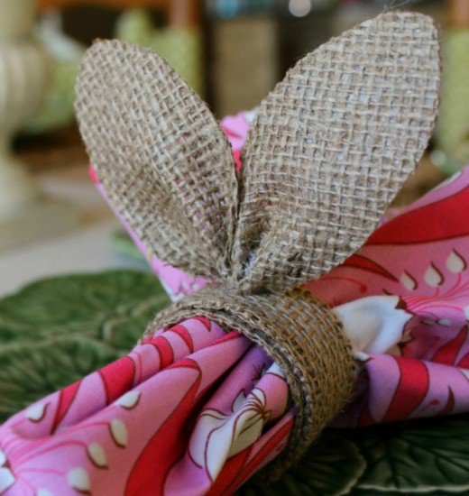 Bunny Ear Napkin Ring