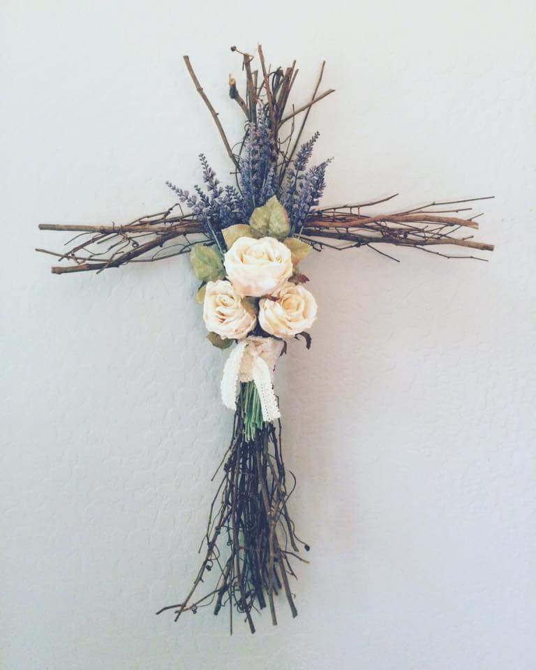 Dried Branches Cross