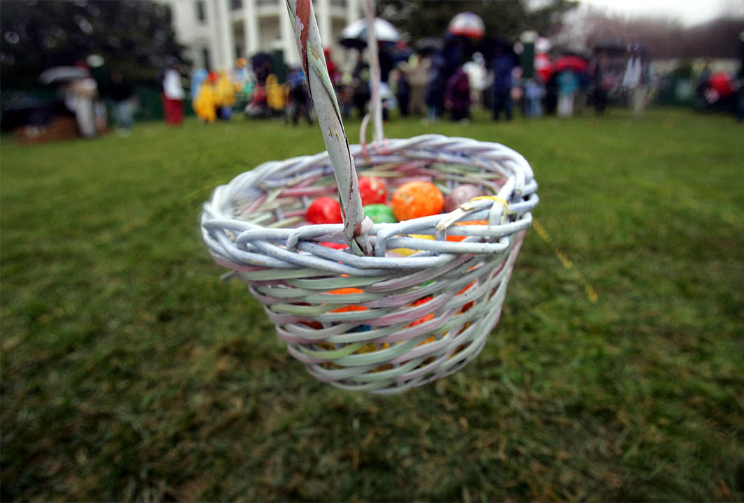 Easter Basket for Treasure Hunt