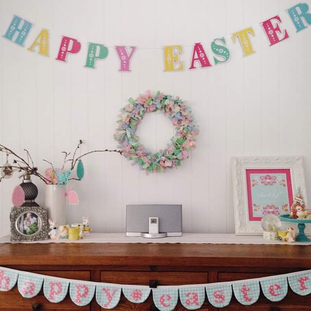 Easter Letter Decoration