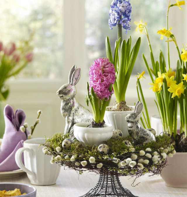 Easter Table Decorations Idea