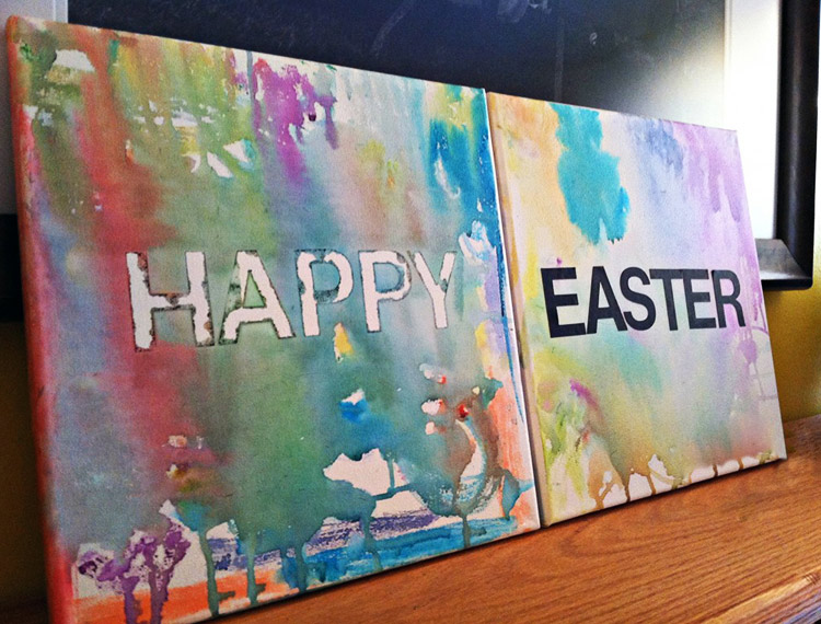 Easter Watercolor Activity