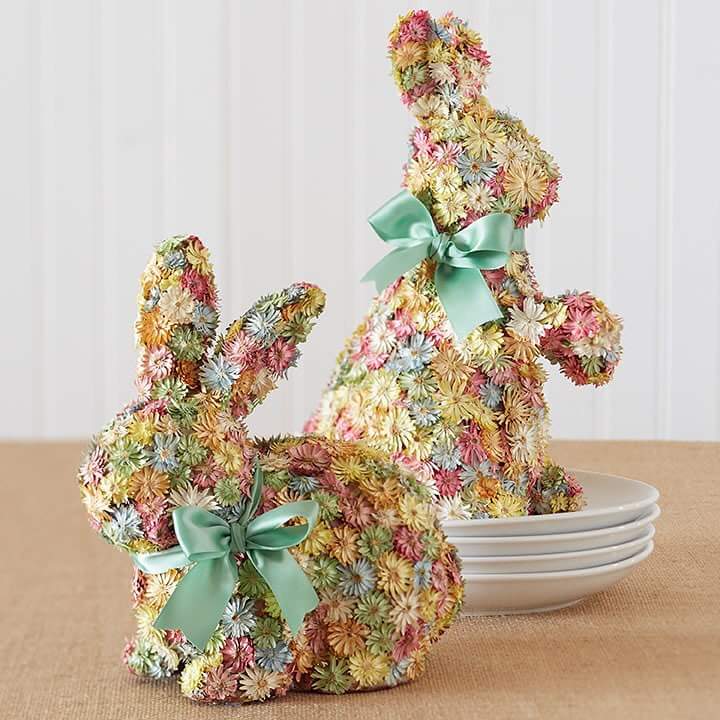 Floral Crafty Bunny