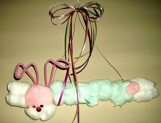 Hanging Paint Stick Bunny