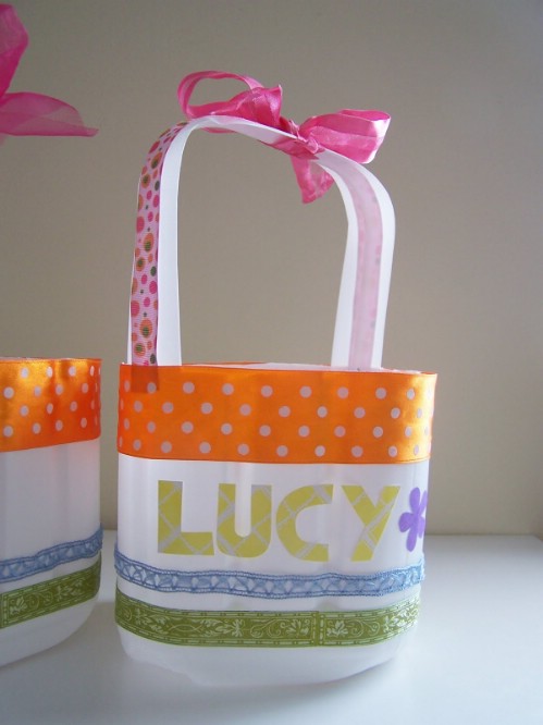 Milk Jug Easter Baskets