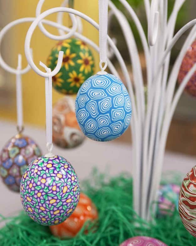 Polymer Clay Easter Eggs