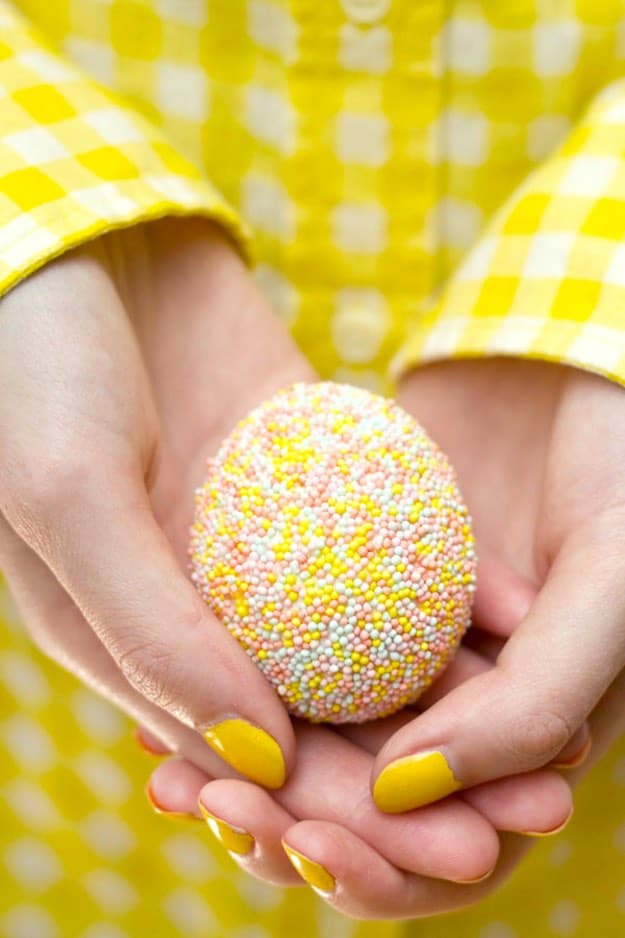 Sprinkle Easter Eggs