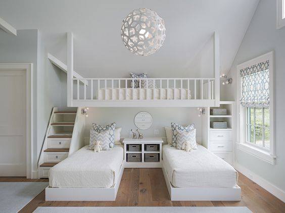 Beautiful way to personalize bunk beds