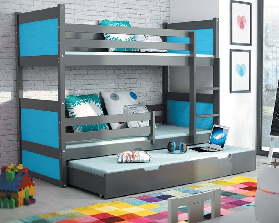 Blue Bunk & Loft Beds You'll Love