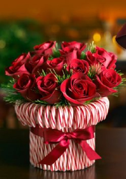 Candy Can Centerpiece.