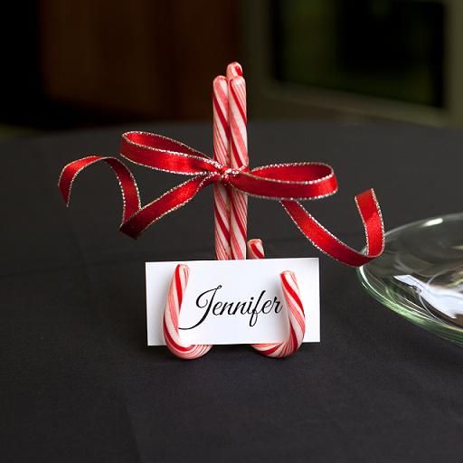 Christmas Table Name Holders