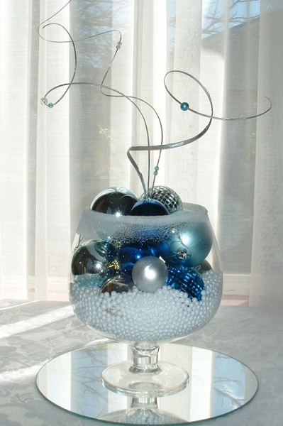 Shades of Blue Ornaments