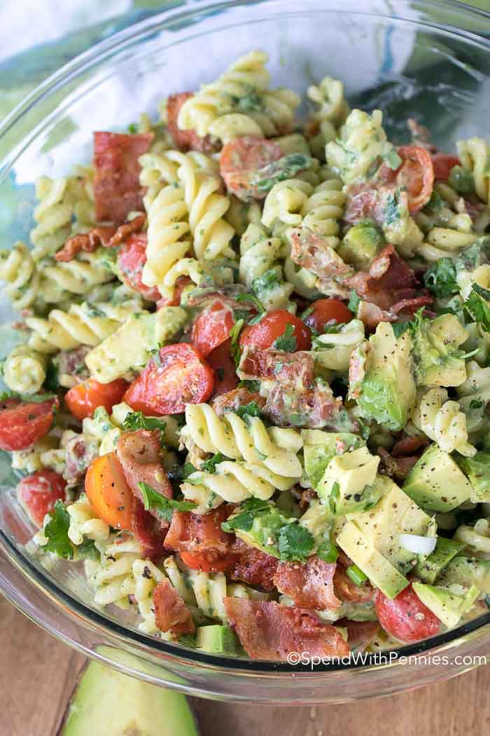 Avocado Pasta Salad