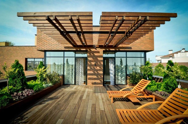 Create a roof garden!
