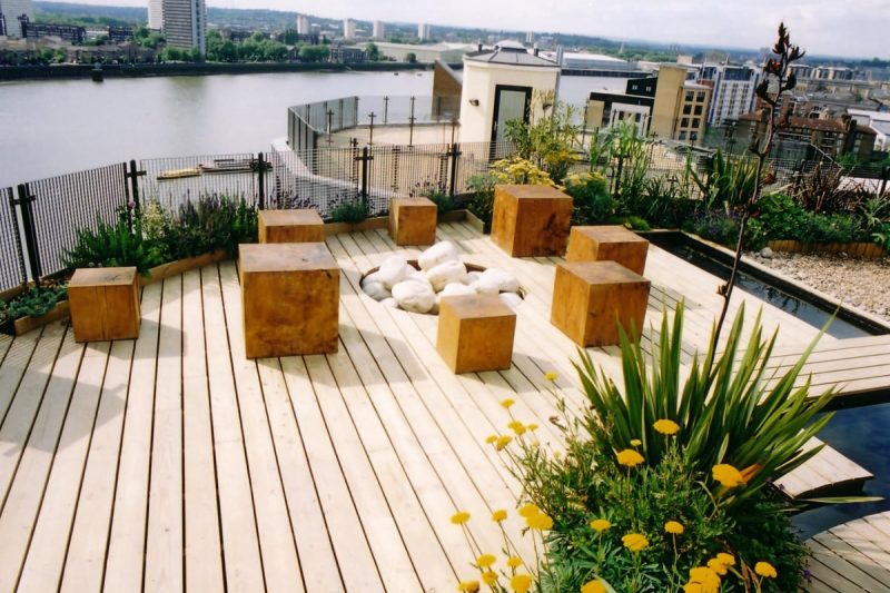 Decoration ideas for the roof terrace!