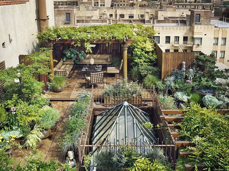 Rooftop garden