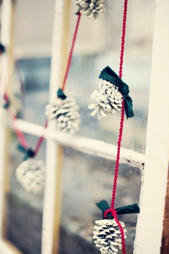 A little sweet hanging gifts on the window
