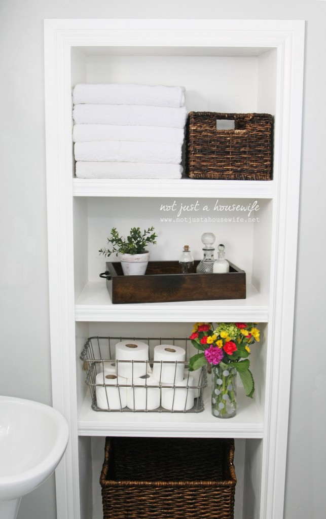 40 Creative DIY Bathroom Shelf Ideas For Small Spaces 40-creative-diy-bathroom-shelf-ideas-for-small-spaces