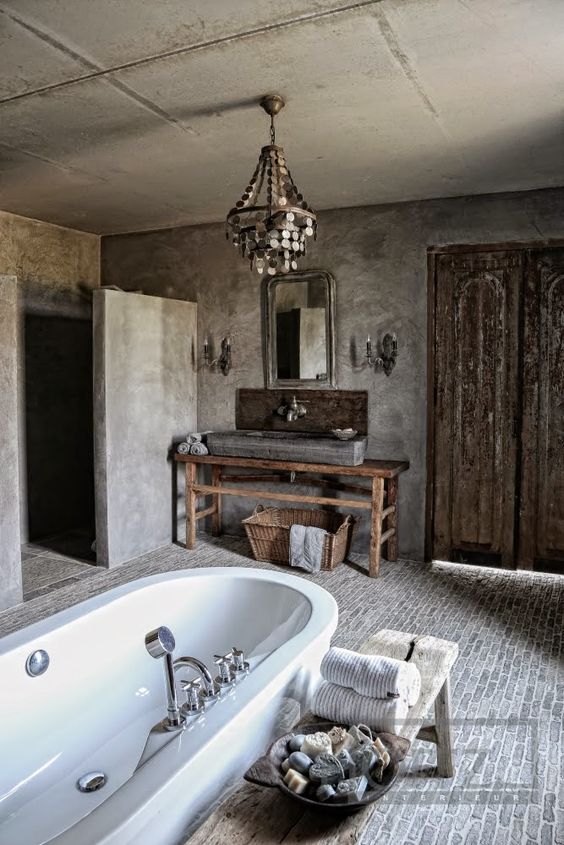 Beautiful Rustic bathroom