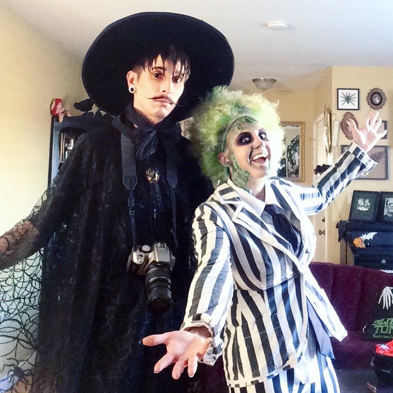 Beetlejuice and Lydia Deetz - Best Couples Halloween Costume