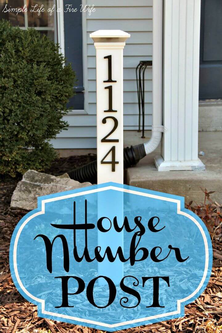 Build House Number Post