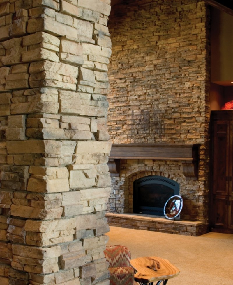 #Wall #Coverings Built-in hearth