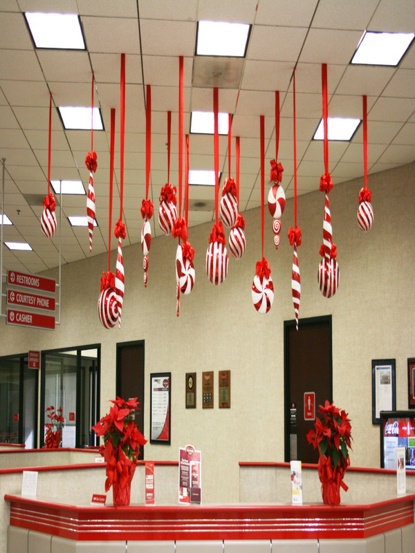 #Christmas #Office #Decoration #Ideas Candy Cane