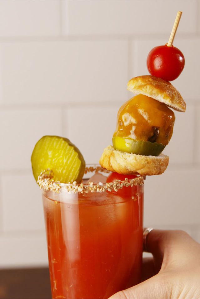 Cheeseburger Bloody Marys