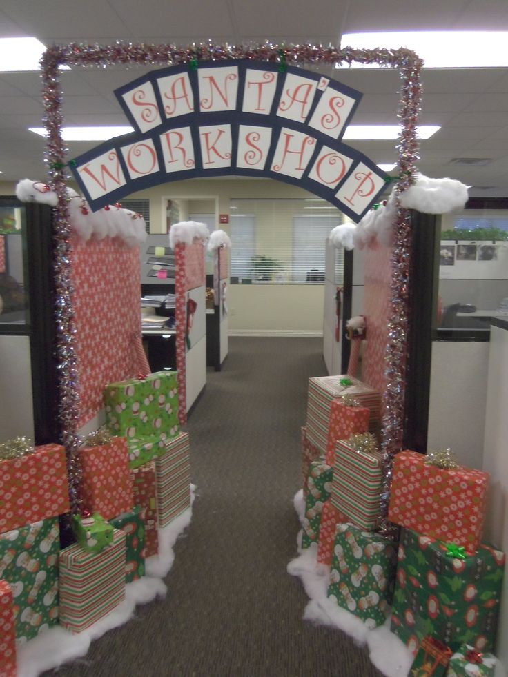 #Christmas #Office #Decoration #Ideas Christmas Decorations For Work