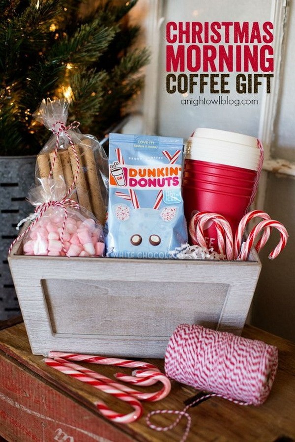 Christmas Morning Coffee Gift Basket