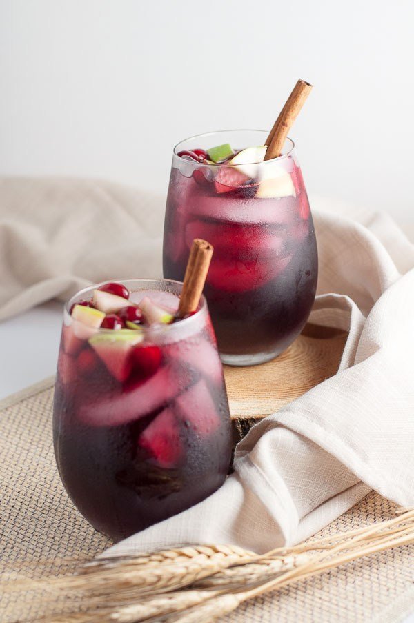 Cranberry Apple Cider Sangria