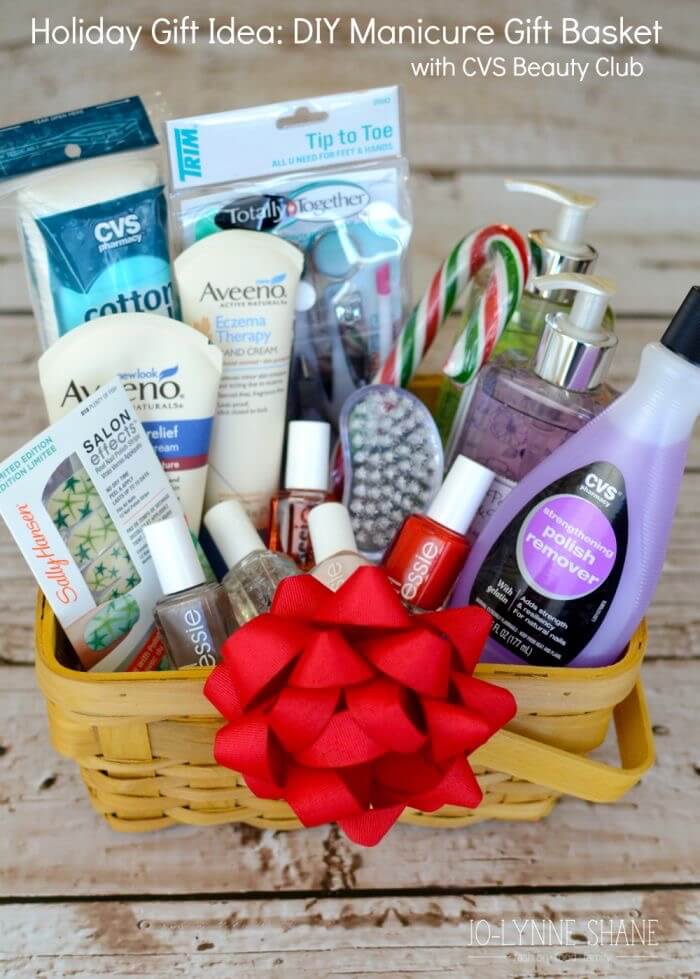 DIY Manicure Gift Basket