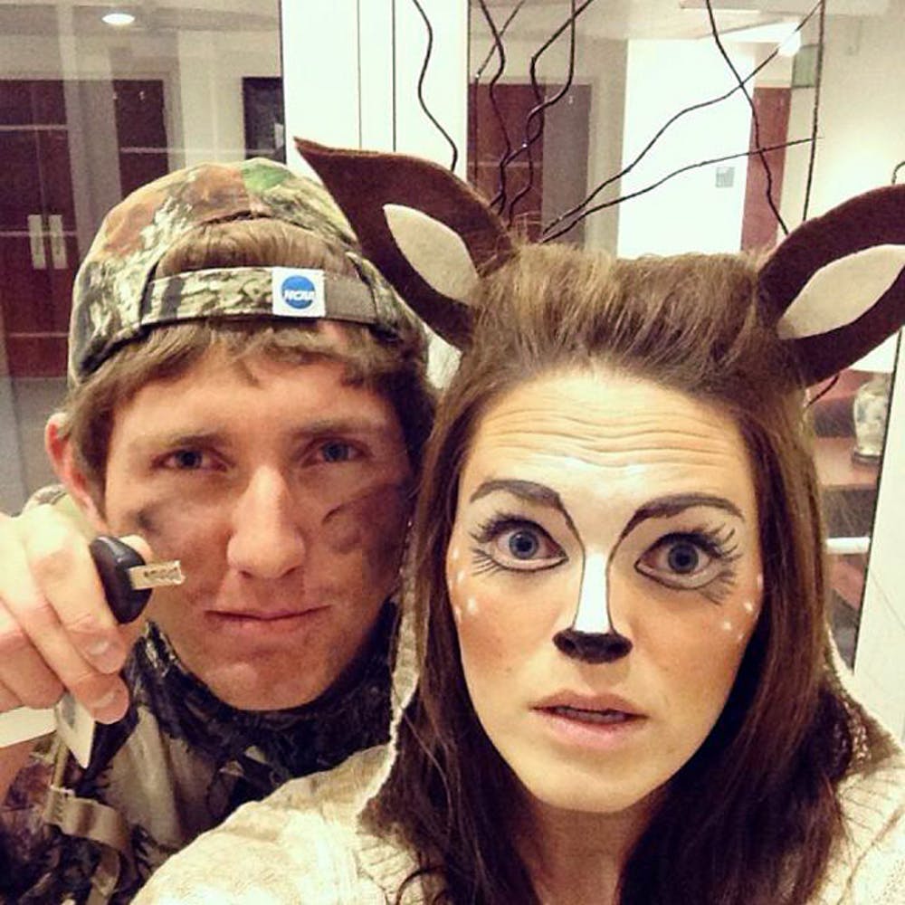 Deer and Hunter