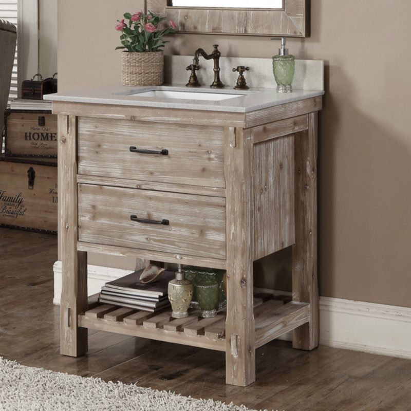 Driftwood Rustic Vanity