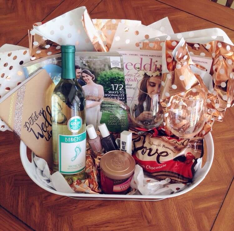 Engagement Gift Basket