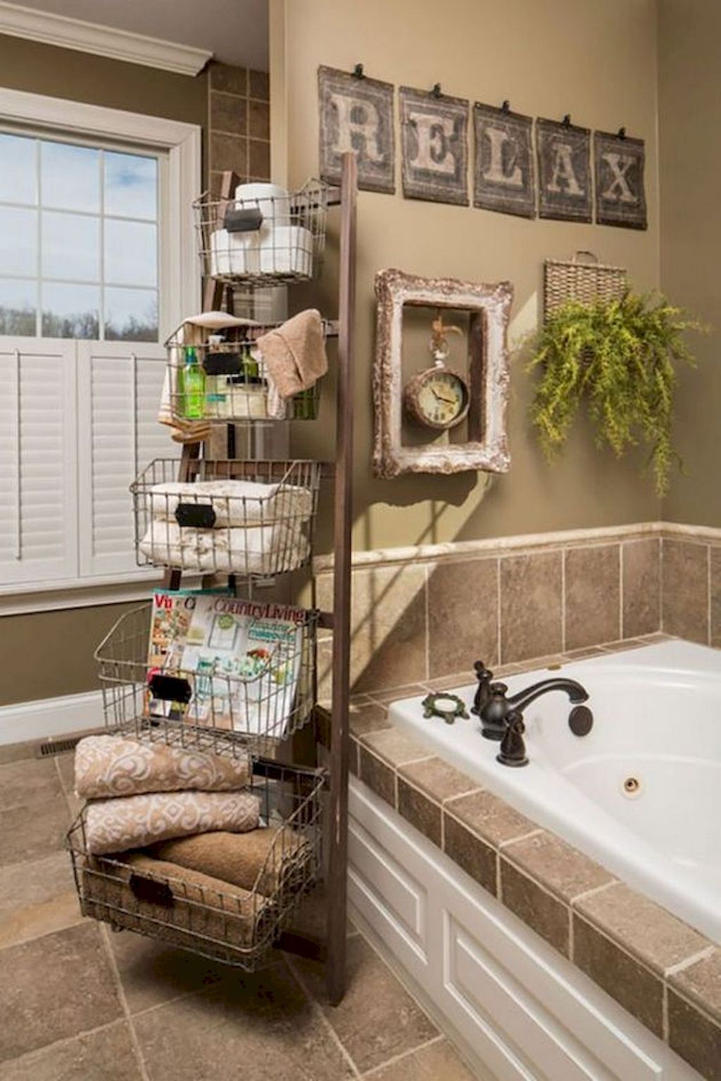 Farmhouse Rustic Bathroom Decor Ideas