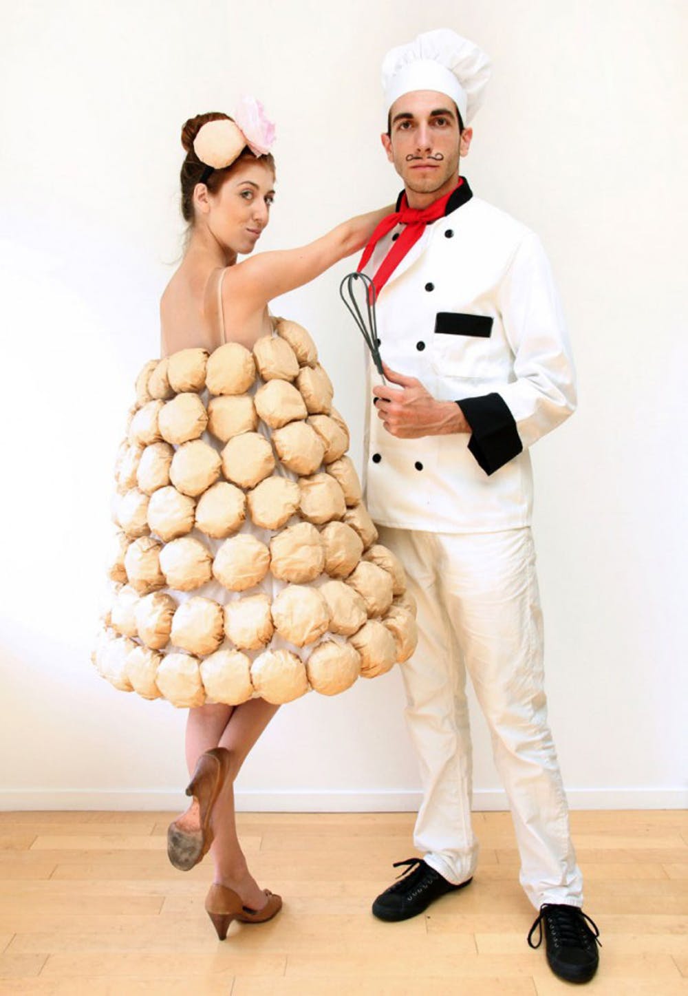French Baker and French Wedding Cake - Best Couples Halloween Costume