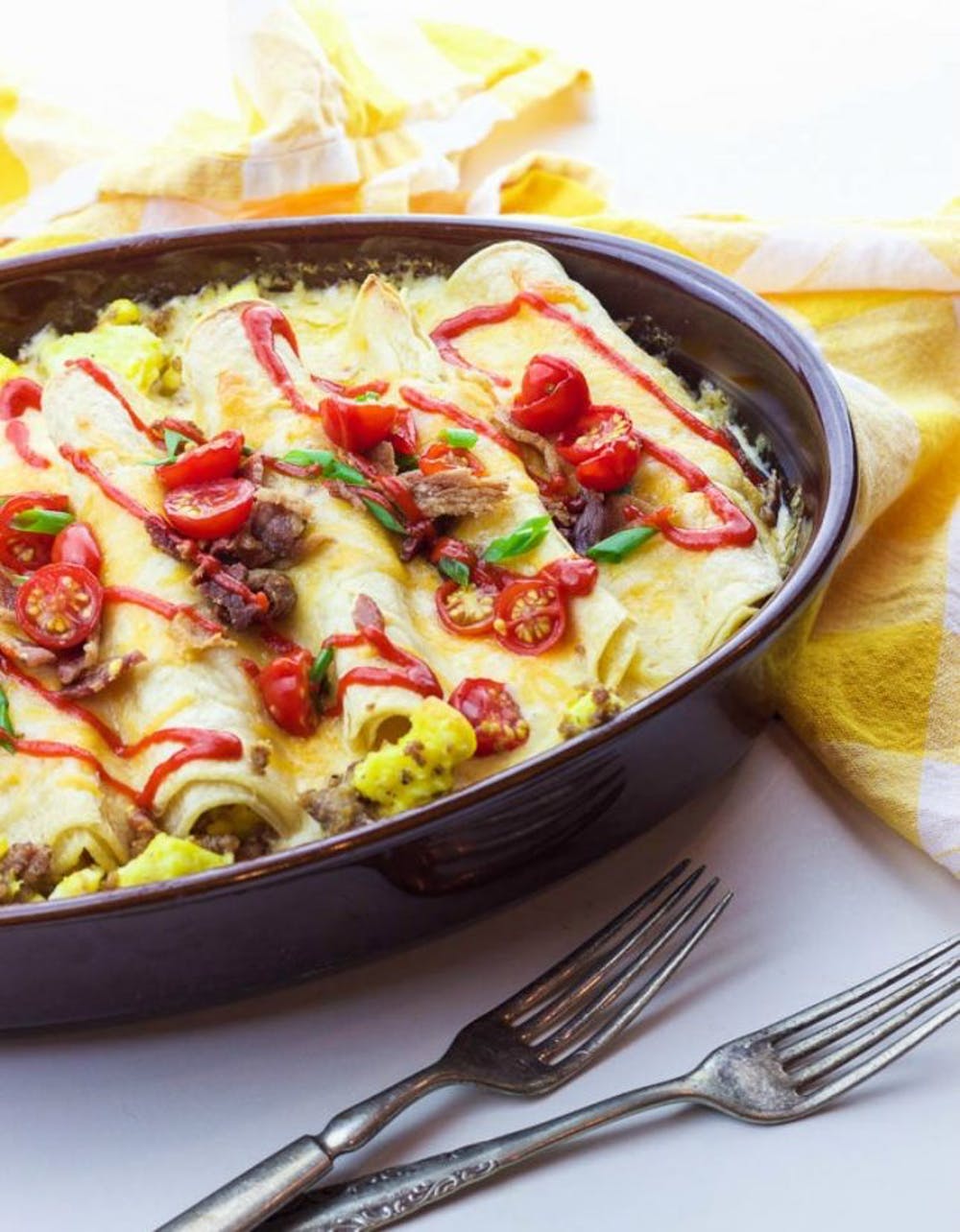 Gluten-Free Breakfast Enchiladas