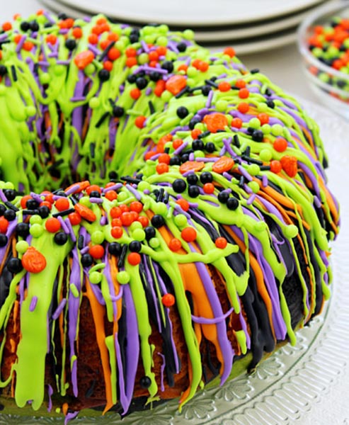 Halloween Bundt Cake