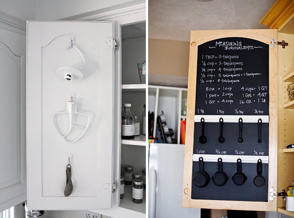 Hang Hooks on Cabinet Doors