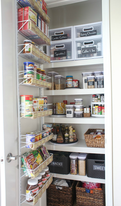 Kirbie’s Cravings provides several great suggestions that will help organize your pantry.