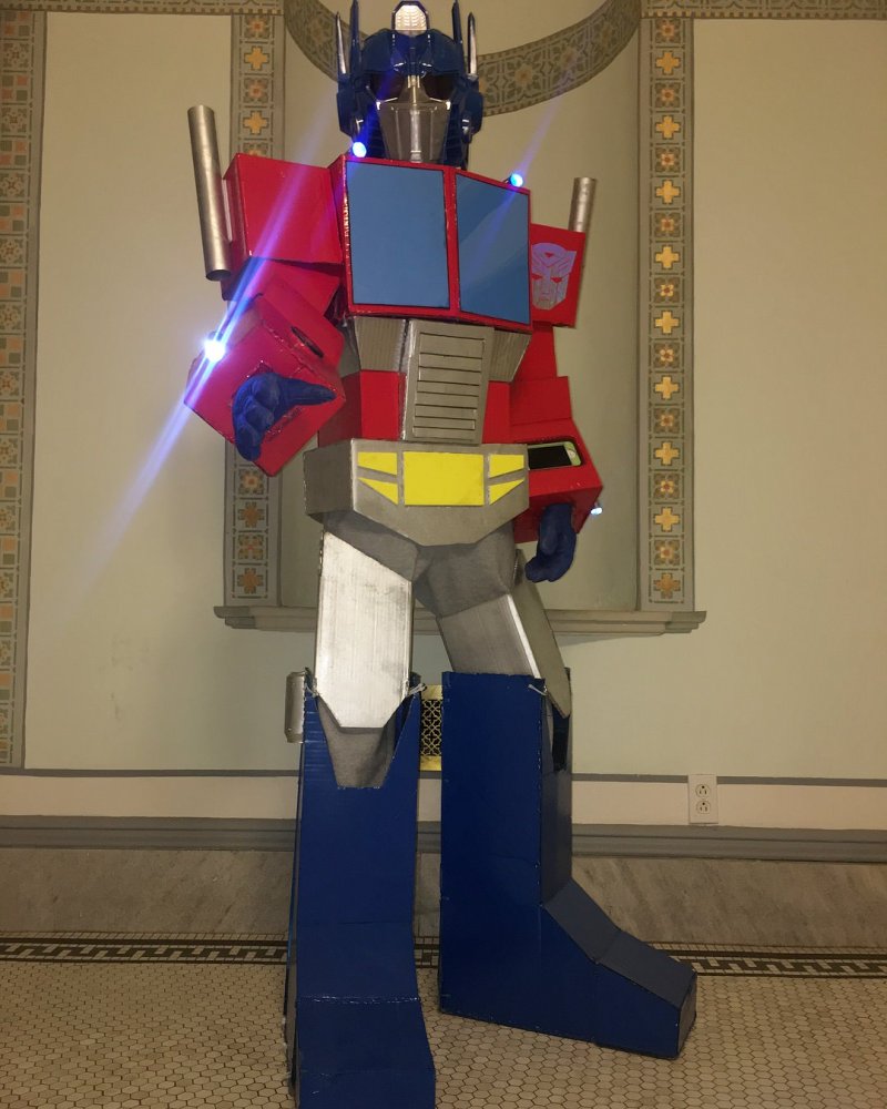 Made an Optimus Prime Costume