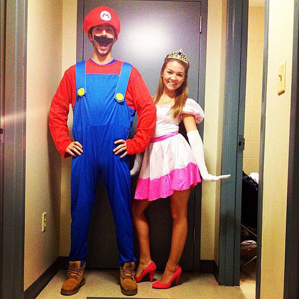 Mario and Princess Peach