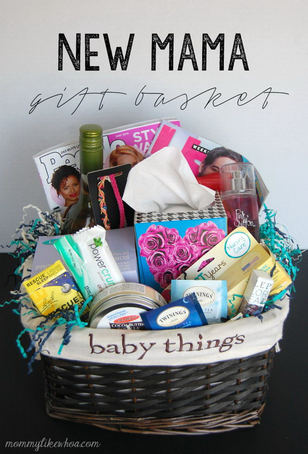 New Mama Gift Basket