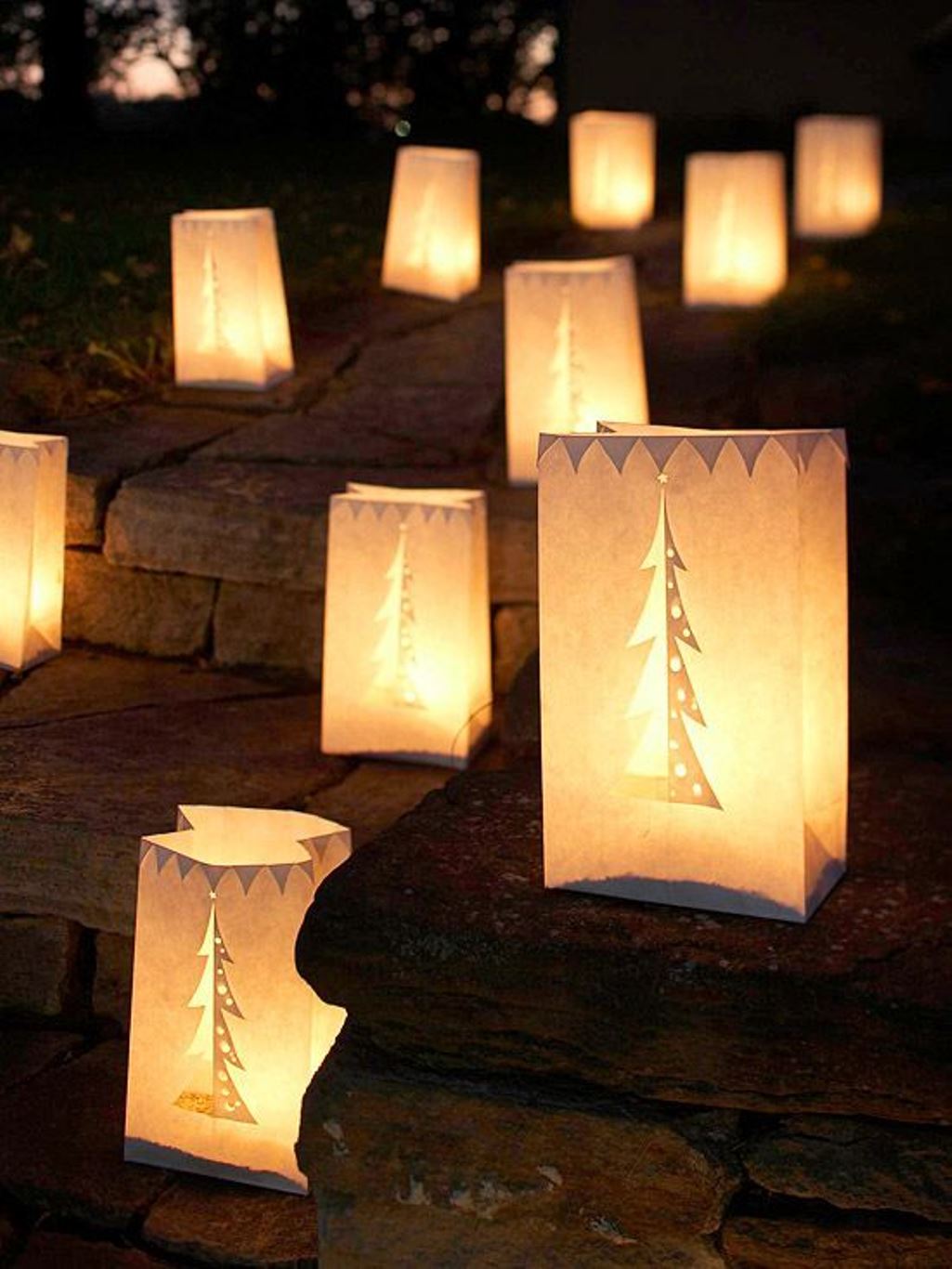 Paper Bag Lanterns